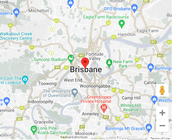 BRISBANE Map