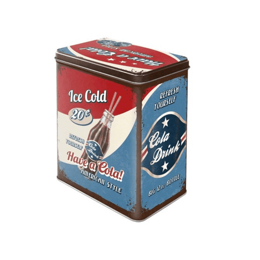Nostalgic-Art Tin Box Large Ice Cold Cola - Mega Heavy Haulage