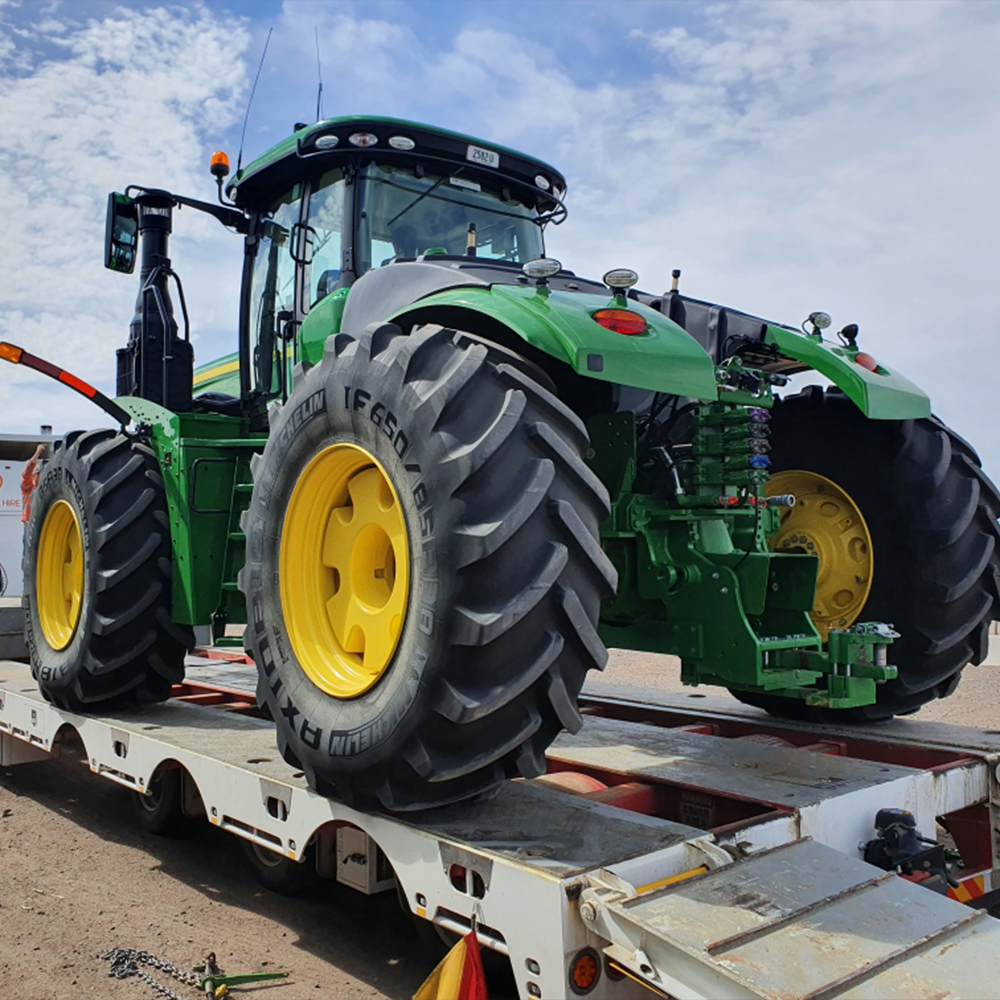 Transporting Farming Equipment